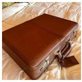 Georgetown Leather Designer Suitcase