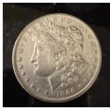 1884 O Morgan Silver Dollar