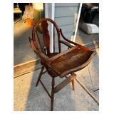 Solid Wood High Chair