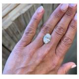 5 Carat Certified Oval Lab Grown Diamond