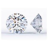1 Carat Certified Round Lab Grown Diamond