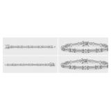 NO RESERVE 14.5 Ct Lab Sapp Bracelet