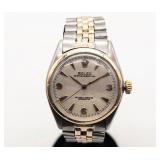 14k and Stainless MENS ROLEX.