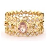 NO RESERVE 2 Ct Sterling Silver Lab Sapphire, Ring