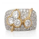 FINE JEWELRY  2.72 Ct Diamond 18K Gold Ring