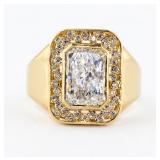 FINE JEWELRY  2.54 Ct Lab Diamond 14K Ring