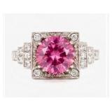 FINE JEWELRY  2.74 Ct Lab Diamond 18K Ring
