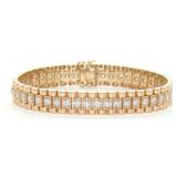 FINE JEWELRY  4 Ct  Diamond 10K Bracelet