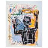 Jean-Michel Basquiat Furious Man Limited # 81/100