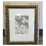 Salvador Dali DON QUIXOTE Etching with COA