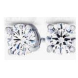 FINE JEWELRY  4 Ct Lab Diamond 14K Earring