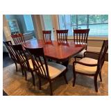 Designer Dining Table and 8 Chairs
