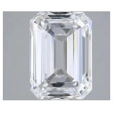 5 Carat Emerald Cut Diamond with CERT
