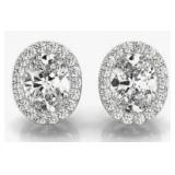 FINE JEWELRY  2.48 Ct Diamond  18K Earring