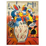 Peter Max on vintage paper