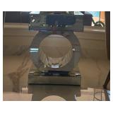Designer mirrored table