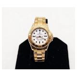 ROLEX YACHTMASTER Ladies 18k Yellow Gold Watch