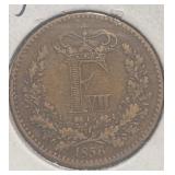 Rare 1852 Coin