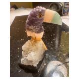 Bird carving