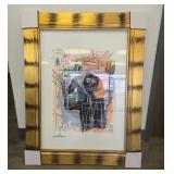Jean-Michel Basquiat Furious Man Limited # 81/100