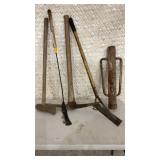 Miscellaneous tools and post hole driver