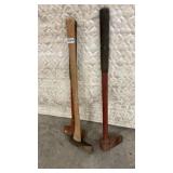 Sledgehammer two axes