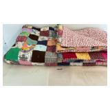 70ï¿½x80ï¿½ homemade quilt