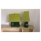 Pair of vintage lamps