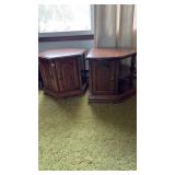 3 pc end table and coffee table