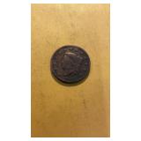 US 1831 Coronet head large cent penny