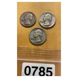3 quarters 2-1944, 1-1956