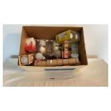 Miscellaneous lightbulbs, extension cords