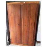 Quality cherry cabinet, 48.5 x 78 x 13 deep