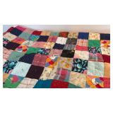 72ï¿½x80ï¿½ homemade quilt
