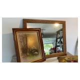 Home, accessories mirror and picture frame