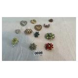 Costume broaches