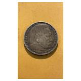 German silver coin Reichsmark
