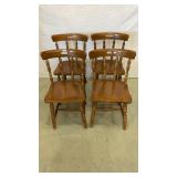 Set a four chairs