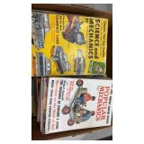 Box of 1950s and 60s popular mechanics magazines