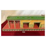 Vintage Metal train terminal 29ï¿½ long
