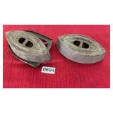 Antique cast irons-Sad iron 2-3