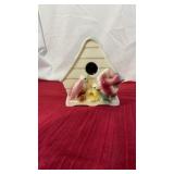 Vintage Shawnee Pottery ï¿½Lovebirdsï¿½ birdhouse