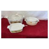 Casserole and baking dishes