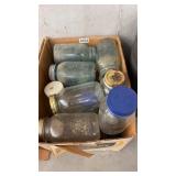 Miscellaneous canning jars