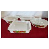 Glasbake baking dishes Made in the USA