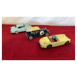 Vintage cars a lot of three