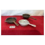 Vintage Cast iron ashtrays