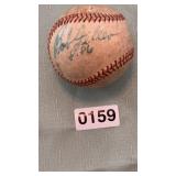 Bob Feller signed baseball