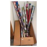 Large Box of wrapping paper