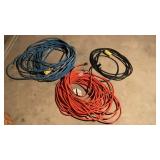 Heavy Electric power extension cords